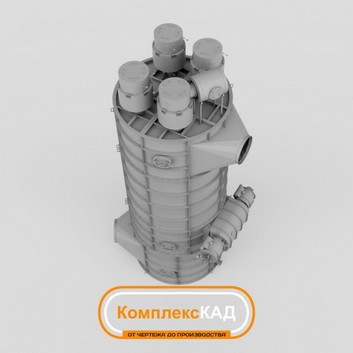 Мокрый электрофильтр